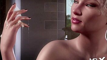 Treasure of Nadia - having sex in front of three girls