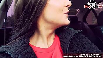 german skinny teen slut in car meetup 😜