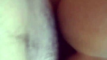 Brunette Neighbor's Ass Hurts From Rough Assfucking And Creampie In POV