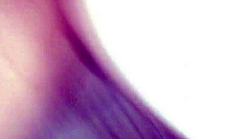 Intimate view of my wife's pussy as I penetrate and climax on her buttocks