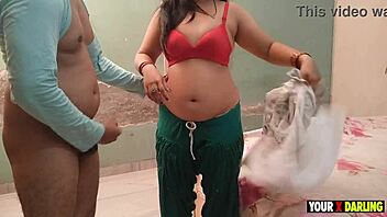 A voluptuous young woman gets passionately fucked by her servant in her own home when she's turned on