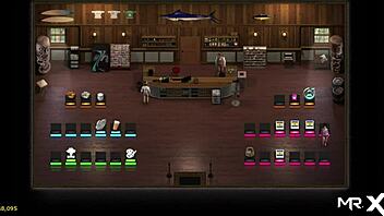 Treasure of Nadia - having sex in front of three girls