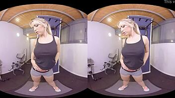 I love this fitness sex in 3D. It's so athletically hot! Wait, I mean, it's intense.