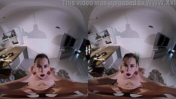 Josephine's scandalous VR adventure in the dark room