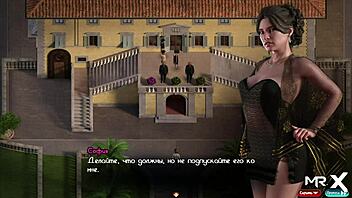 Treasure of Nadia - having sex in front of three girls