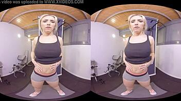 I love this fitness sex in 3D. It's so athletically hot! Wait, I mean, it's intense.