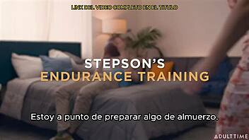 Stepmom teaches stepdaughter about pleasure in taboo family training session
