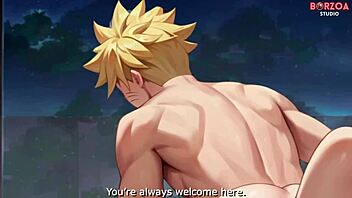 Sakura Haruno and Boruto in 3D Hentai Movie.