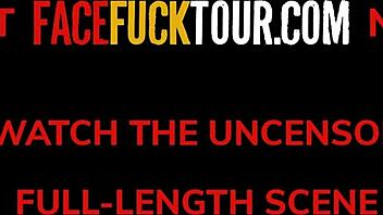 Petite blonde Mimi Cica gets rough throat fuck and 69 with cumshot in reality pickup