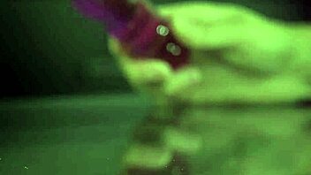 German hottie explores her bushy nether regions with scientific precision
