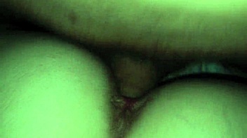 Intimate view of my wife's pussy as I penetrate and climax on her buttocks
