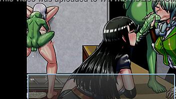 ผู้พิชิตก็อบลิน end all hentai game anime adventure with intense scenes