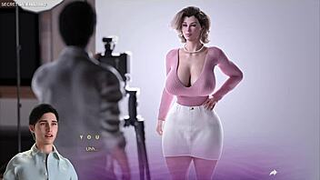 beautiful busty stepmom in 3d hentai porn