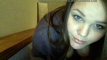 Young Chubby MILF With Big Tits Flaunts Her Curves Seductively.