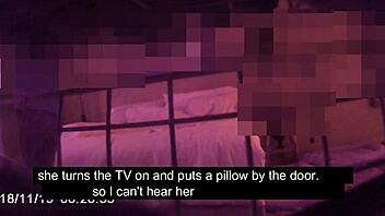 Stepson catches real stepmom on hidden cam climaxing