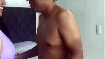 Latina rides big cock in swimsuit