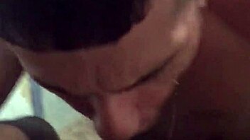 Neighbor Forces Blowjob On Big Black Cock