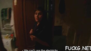 Guy In Glasses Bangs Mature Slut Roughly.