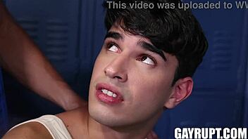 Petite twink Rob Quin drilled hard by stepuncle Marco Lorenzo's huge rod