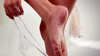 Petite Blondie Kiara Cole's Pierced Nipples Licked During Sensual Massage!