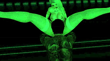Cartoon sex with big tits in Second Life