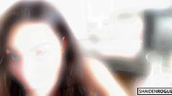 pretty cocksucker wants cum all over her face 18 year old amateur teen shaiden rogue