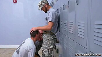 Fat Gay Butt Slamming in Intense Newbie Training Session