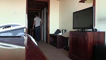 Hot Ebony Babe Rimming in Homemade Casting Tape. Her Dress Slips Off During Wild Doggy Action.