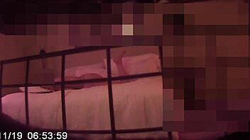 Stepson catches real stepmom on hidden cam climaxing