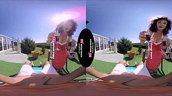 Tsvirtuallovers: Shy Mature Shemale Takes It Deep In Pov