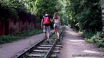 making love to slender teen lia close up