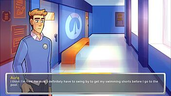 Tracer Gives Head In Uncensored Hentai!