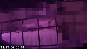 Stepson catches real stepmom on hidden cam climaxing