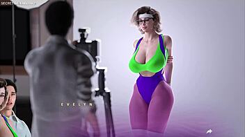 beautiful busty stepmom in 3d hentai porn