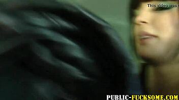 Petite Babe Public Sucks Or Masturbates?