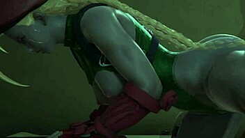 Street Fighter 6 Cammy hentai ve divoké 3D animaci