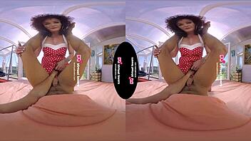 Tsvirtuallovers: Shy Mature Shemale Takes It Deep In Pov