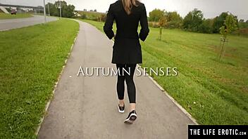 cute shaved teen discreetly masturbates to orgasm in public, exposing her big pussy