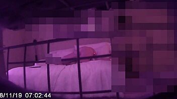 Stepson catches real stepmom on hidden cam climaxing