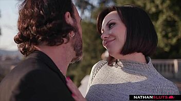 Alysa Gap, sultry homemaker, craves intense anal encounter with her Italian partner
