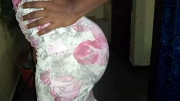 sexy couple does a teasing strip tease in the bedroom before a hard doggystyle fuck with big black cock