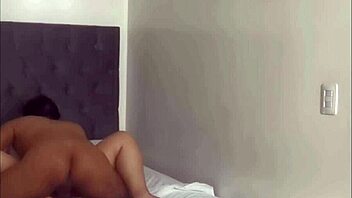 Latina rides big cock in swimsuit