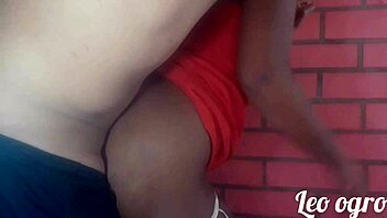 Intense anal sex with ebony babe