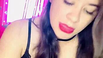 she blows me and cums hard, facial finish