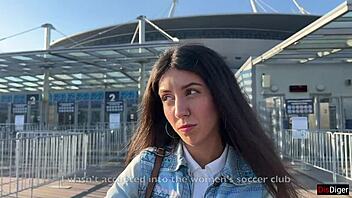 Public Football Agent: Cutie Turns Real Player After Wild Casting