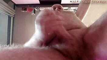 While Wife Works Webcam, I Stroke Cock for Unknown Young 18+ Russian Beauty