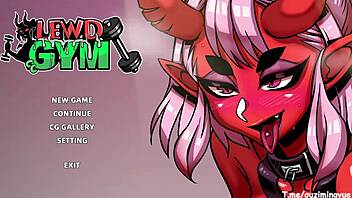 Lewd Gym: Succubus Blowjob On First Day!