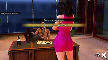 fashion business game with beautiful breasts in 3d hentai