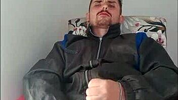 Saymon Deliciously Fucks Sweet Dick in Tasty Brunette While Showing Off Strip