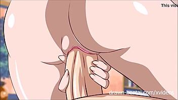 페어리 테일 헨타이, 나츠 루시 에르자가 스팀 액션에서 유혹해